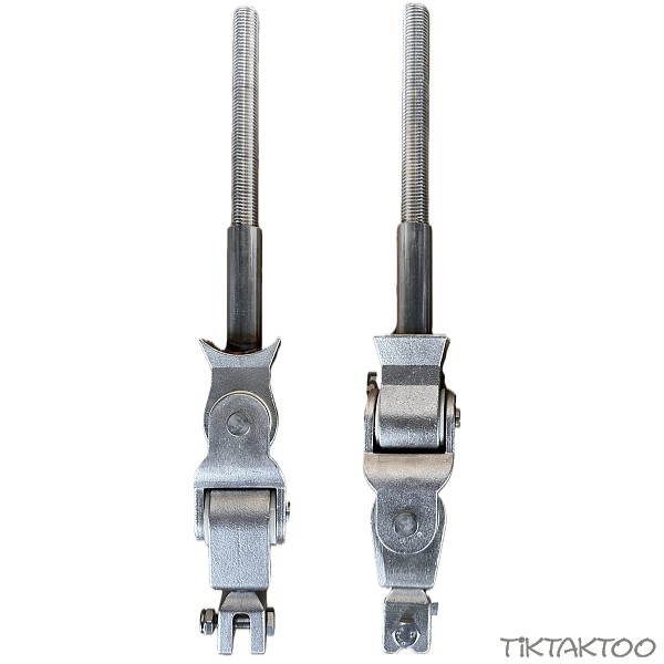 Universal joint M16x200 mm swing joint stainless steel TikTakToo